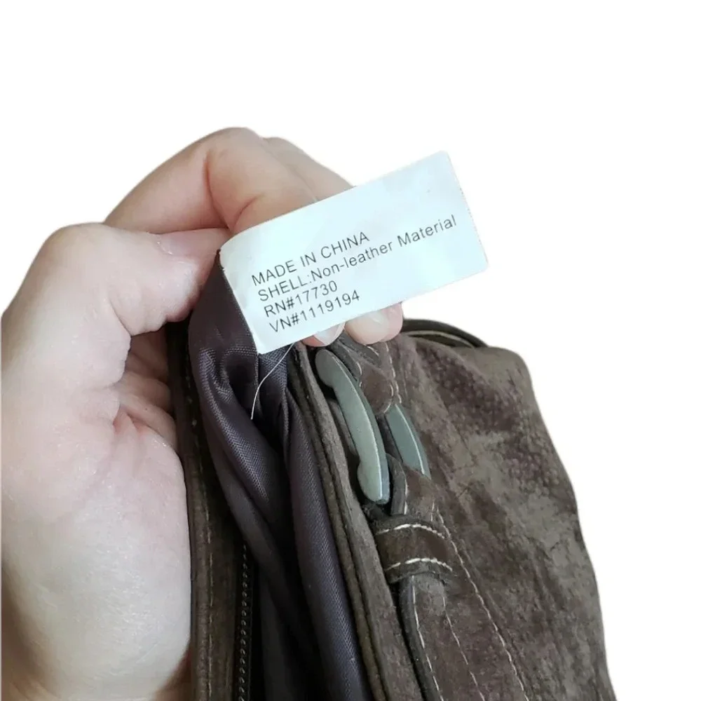 Target Brown Sueded Clutch Purse